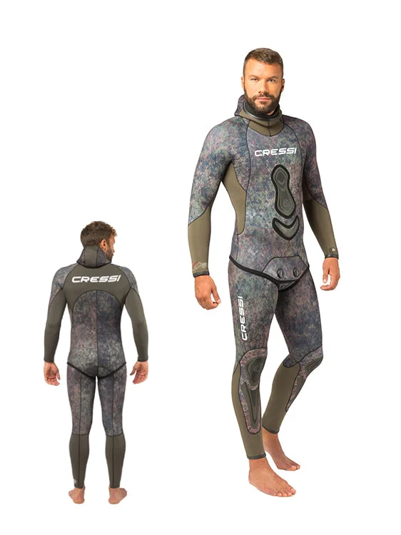 Full-body dive suits for maximum warmth-Cressi Seppia 3.5mm Open Cell Wetsuit Mens