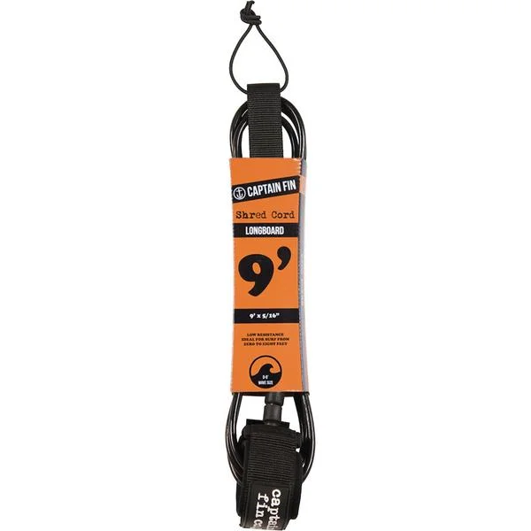 Lightweight surfboard racks for easy storage-Shred Cord 9' Standard Surfboard Leash