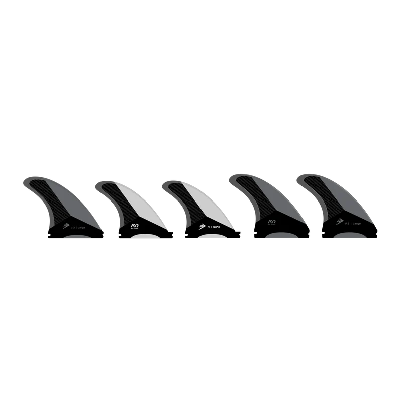 Surf fins for quick turns and agility-FIREWIRE VELOX FIN SET - 5 FIN