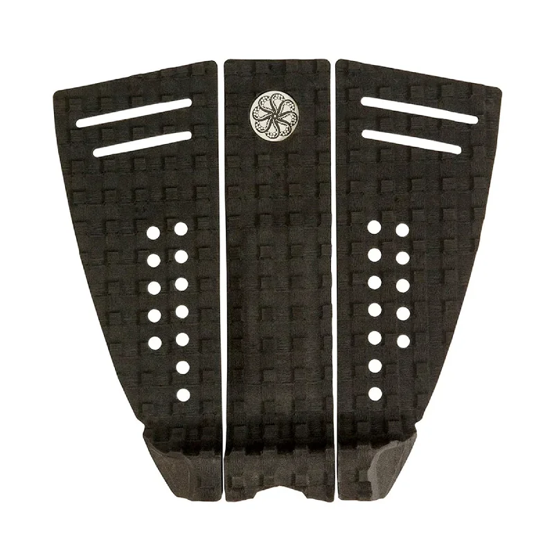 Advanced surf pad for professional-level control-  Octopus RastaaaRob Signature Traction Pad - Black