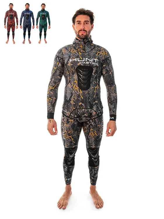 Wetsuits for surfing and diving in one outfit-Huntmaster Burnum Huntsman 1.5mm Wetsuit