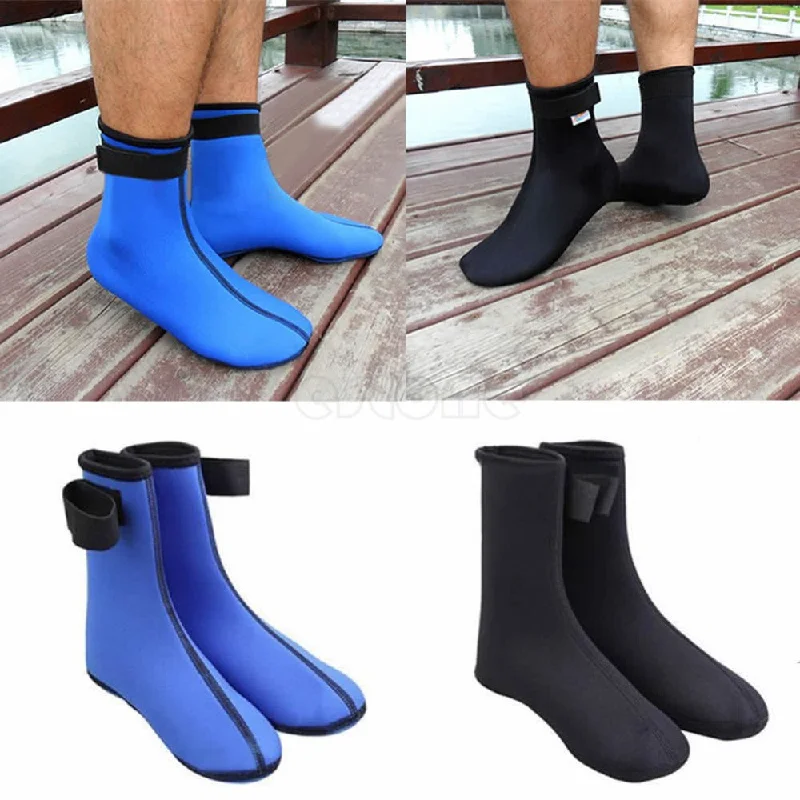 Thermal surf gloves for cold water conditions-3MM Neoprene Diving Scuba Surfing Swimming Socks Water Sports Snorkeling Boots