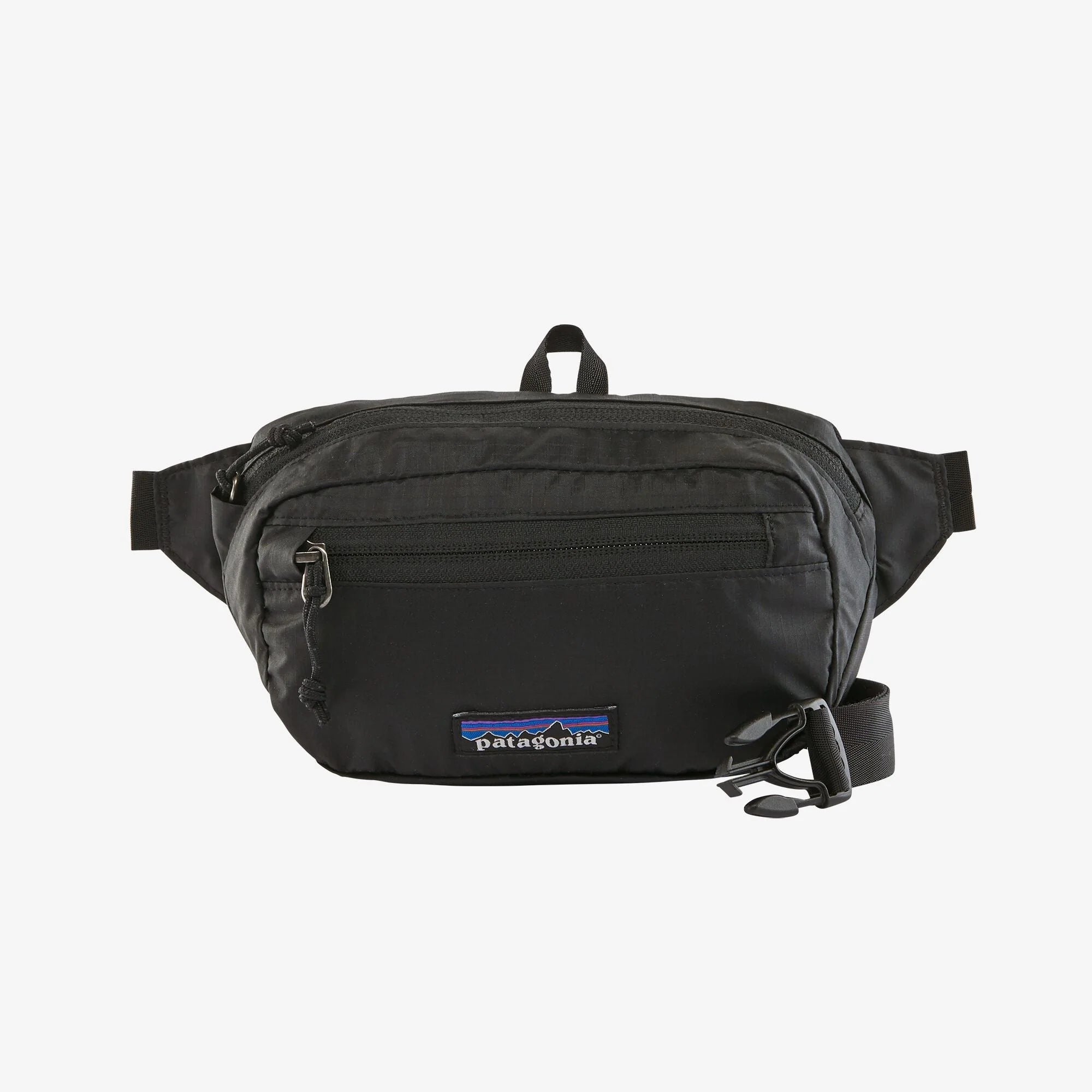 Surfboard fin bags for safe storage and travel-PATAGONIA ULTRALIGHT BLACK HOLE MINI HIP PACK - BLACK