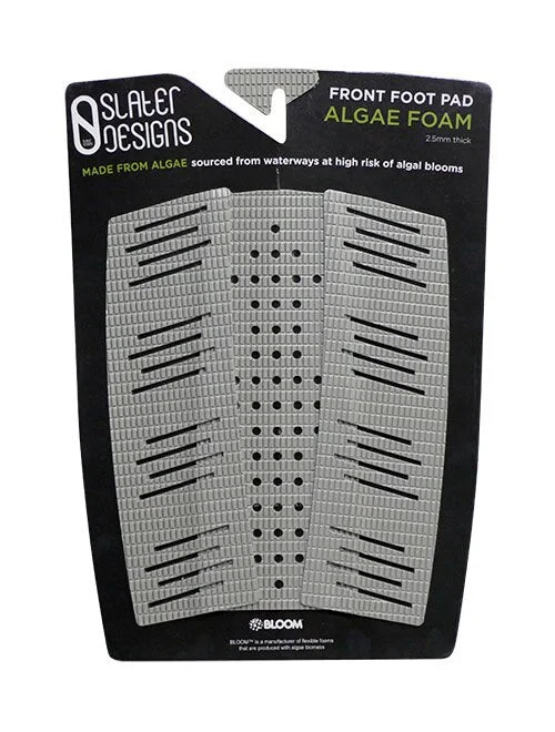 Adjustable traction pads for easy setup-  Firewire Slater Designs Front Foot Traction Pad - Grey