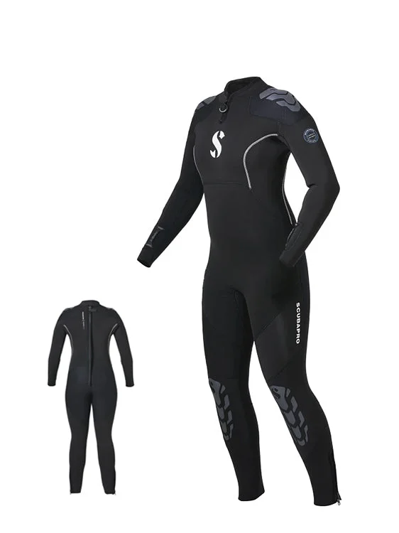 Durable wetsuits for long-term use in saltwater-Scubapro Yulex 7/5mm Wetsuit Womens