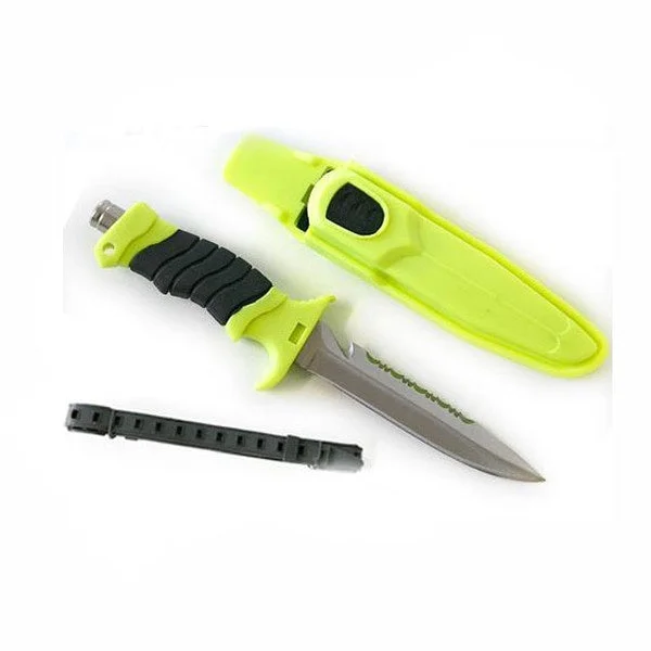 Surfboard wax comb for better application-L&S BIG BUDDY II DIVE KNIFE