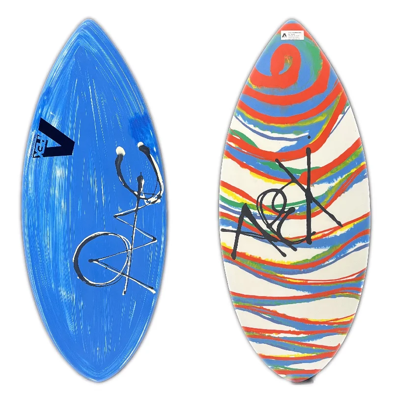 Surfboards for small and medium waves-51" Apex Avac Skimboard Blue