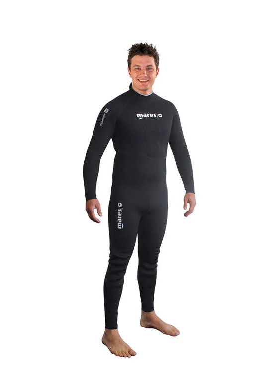 Premium thermal wetsuits for long hours underwater-Mares Sniper Black 5mm  Spearfishing Wetsuit