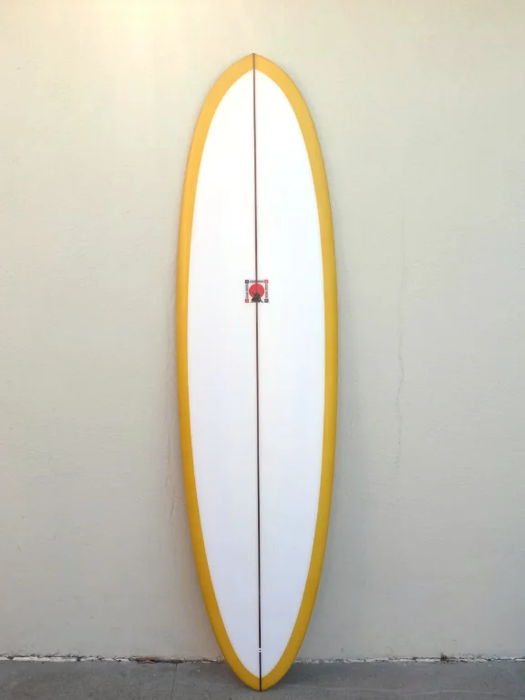 Modern surfboards for cutting-edge performance-KRIS HALL | EGG 7’0” MUSTARD