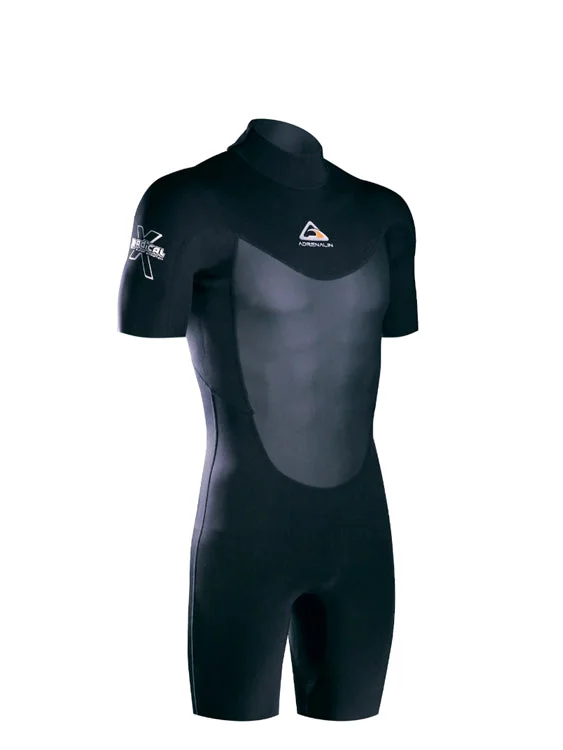 Youth wetsuits for children’s water activities-Adrenalin Radical-X Shorty 2mm Wetsuit Mens