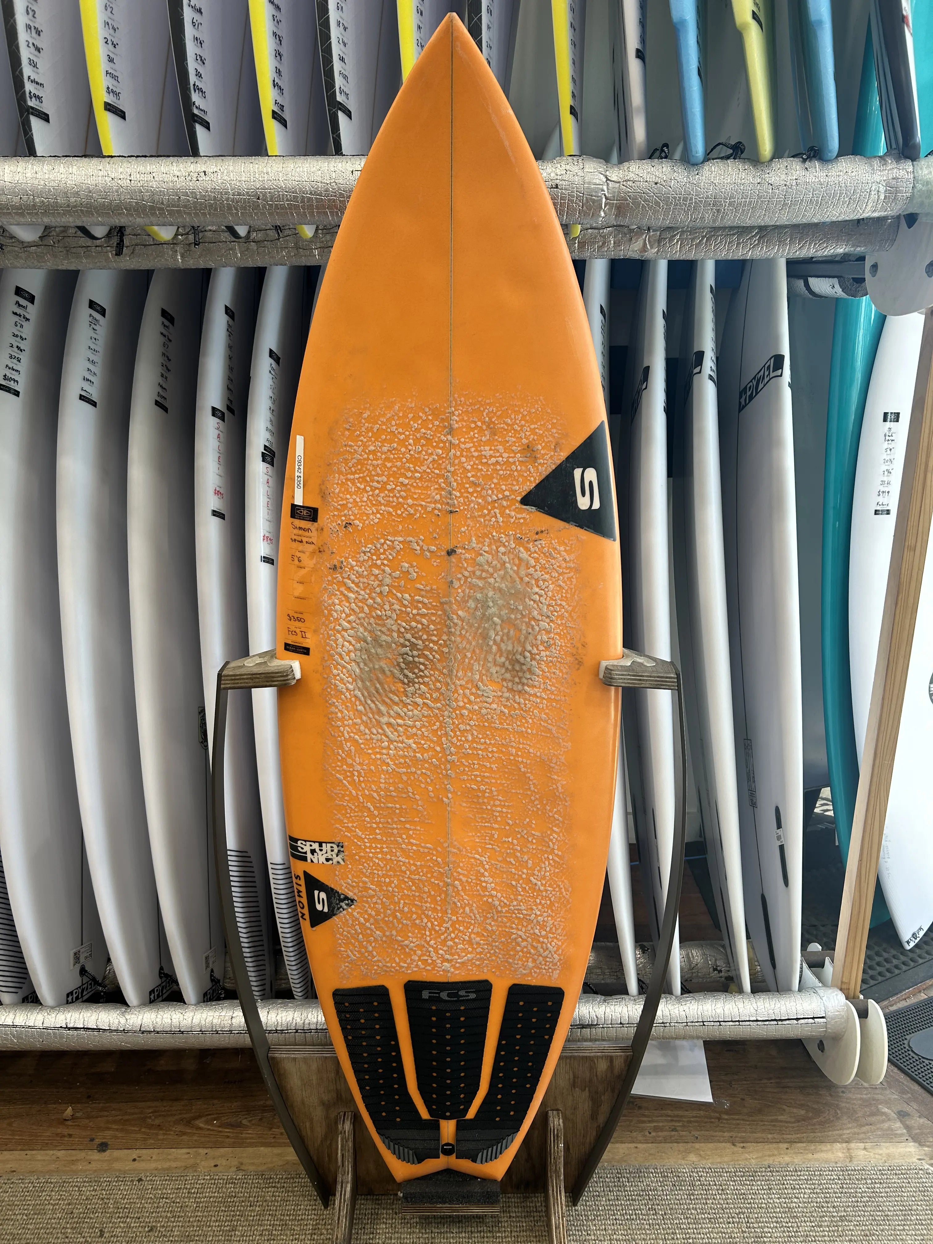 High-quality surfboards for reliable durability-Simon Anderson Spudnick - 5'6" - 21L - FCS II