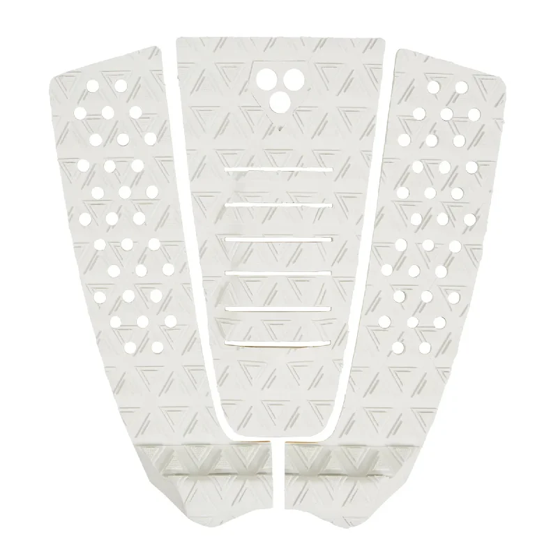 Surf pad for enhancing maneuverability on the waves-  Gorilla Grip The Jane 3 Piece Arch Traction Pad - Cloud