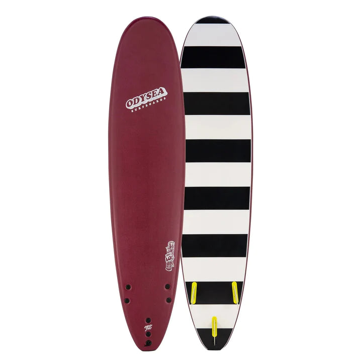 Surfboards for carving the waves-CATCH SURF ODYSEA LOG 8'0" MAROON 2023