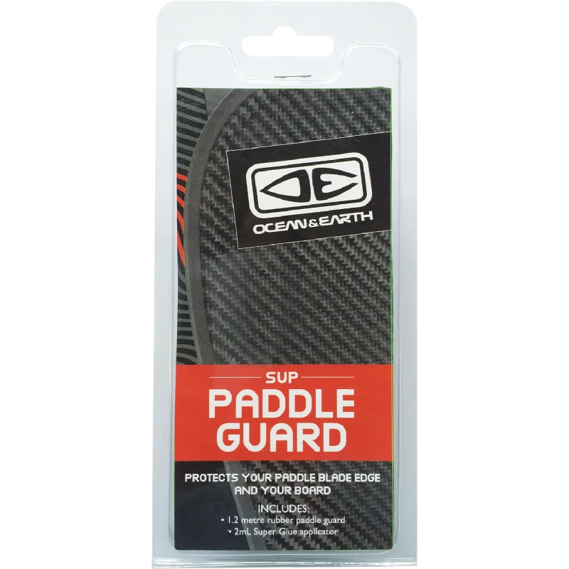 Versatile surf pad for different surf conditions-  O&E Sup Paddle Blade Guard Black