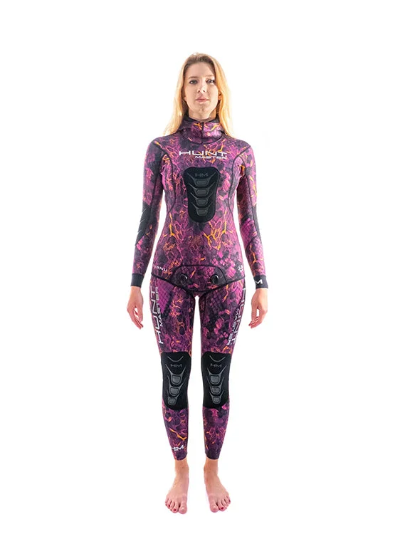 Warm-water wetsuits for beach diving activities-Huntmaster Burnum Huntress 1.5mm Wetsuit - Ladies