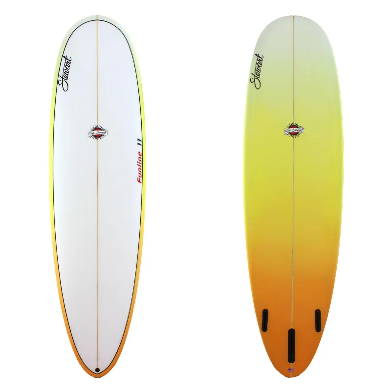 Surfboards for surfers who like to carve-Stewart 7'6" Funline 11 Color Fade