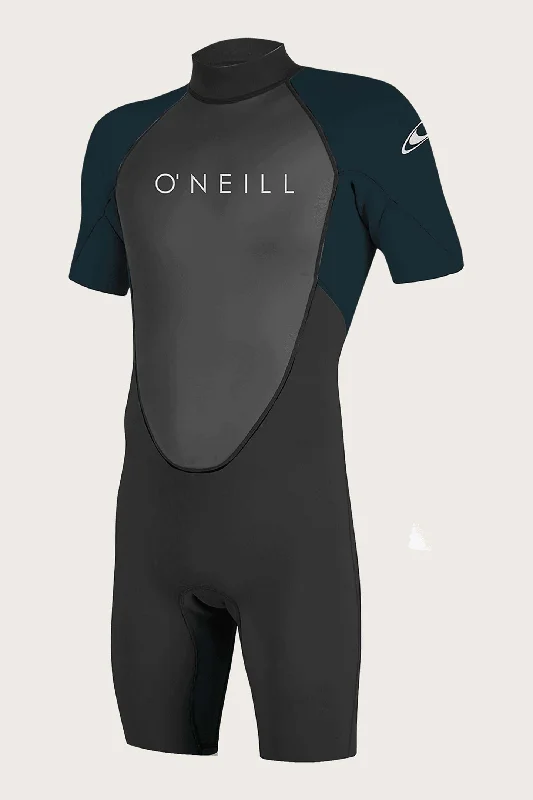 Wetsuits with vented chest panels for breathability-O'Neill Reactor-2 2mm Back Zip S/S Spring Wetsuit