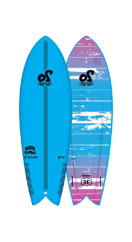 Surfboards for efficient paddling in tough conditions-Ocean Storm Vampire Twin Soft Top Performance Surfboard