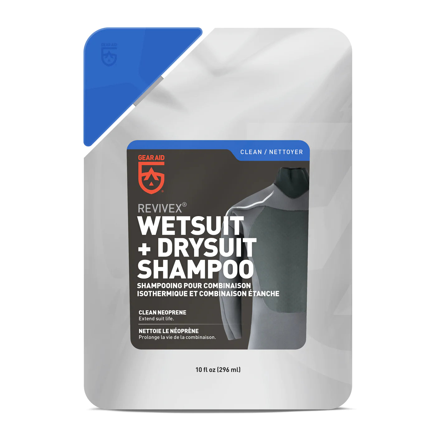 High-performance wetsuits for deep-sea diving-Gear Aid Wetsuit Shampoo & Cleaner - 10 oz