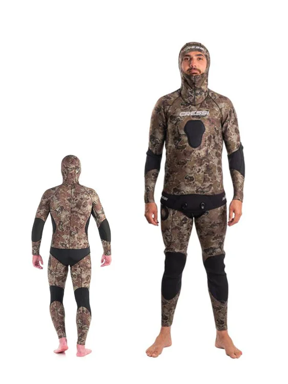 Best wetsuits for snorkeling in tropical waters-Cressi Tecnica 3.5mm Open Cell Wetsuit Mens