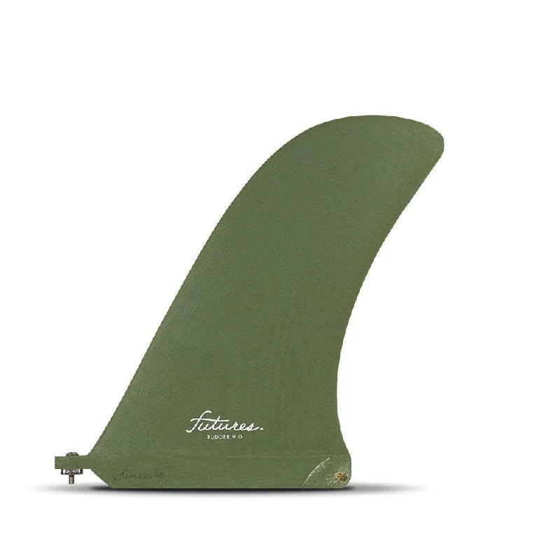 Futures 9.0 Rudder Keel Green Single Fin