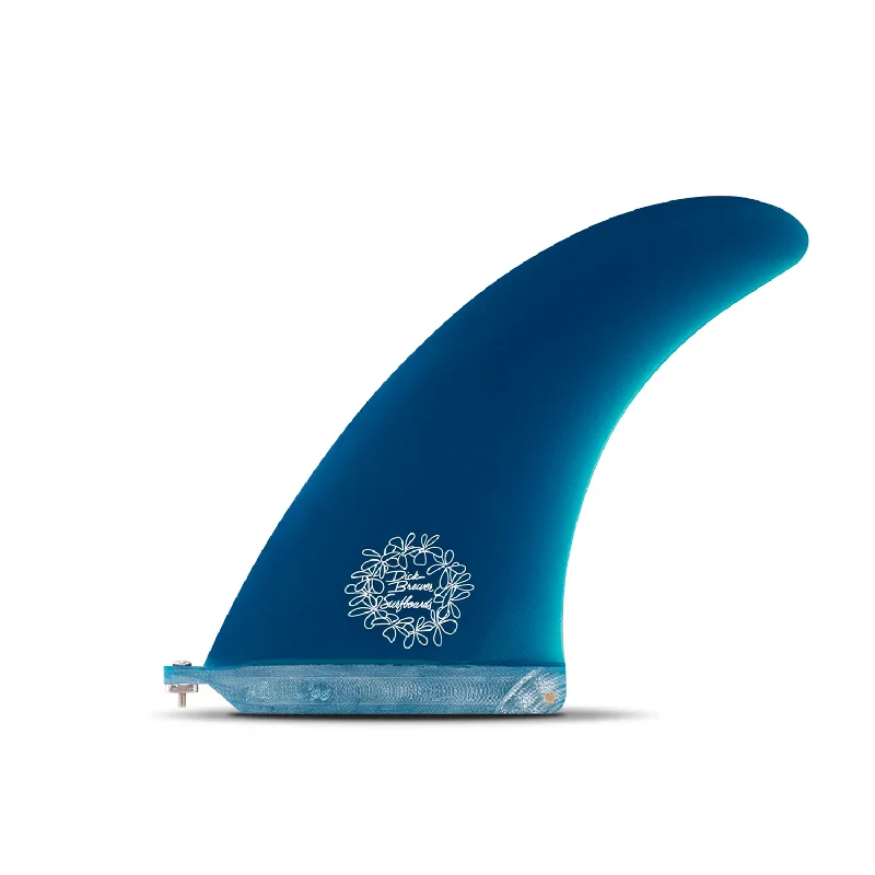 Best surf fins for improved wave control-FUTURES BREWER 7.5" FIBREGLASS - BLUE