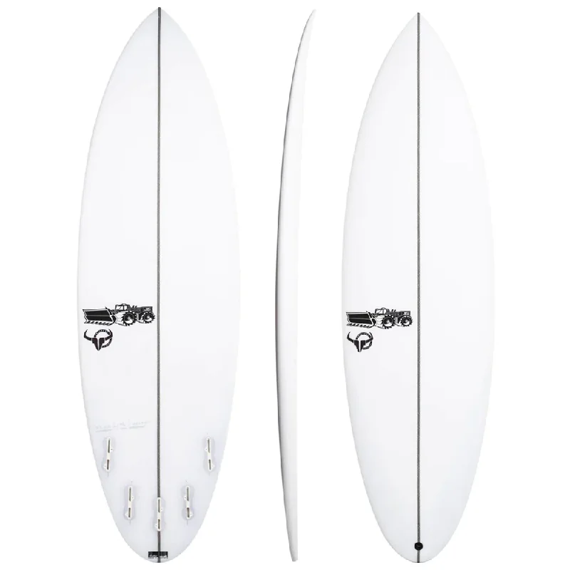 Classic surfboards for timeless appeal-JS BULLSEYE PU 6'4" 43.6L FUTURES