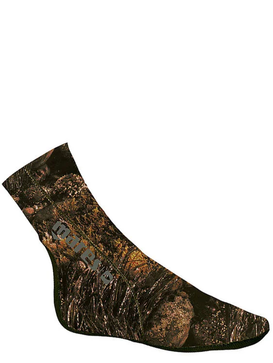 Comfortable surf wear for long sessions-Mares Camo Illusion 3mm Socks