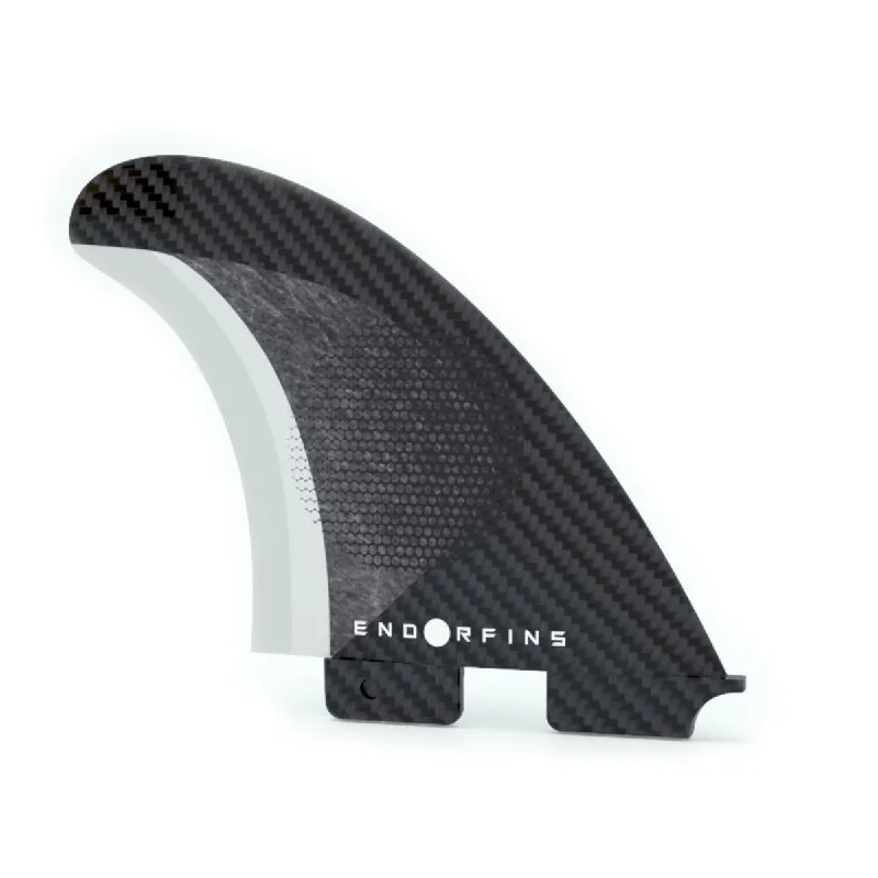 ENDORFINS THRUSTER - Slater KS1 3 Fin Large 2 TAB - Black/Black (SCREWS INTO FCS 2 FIN BOX)