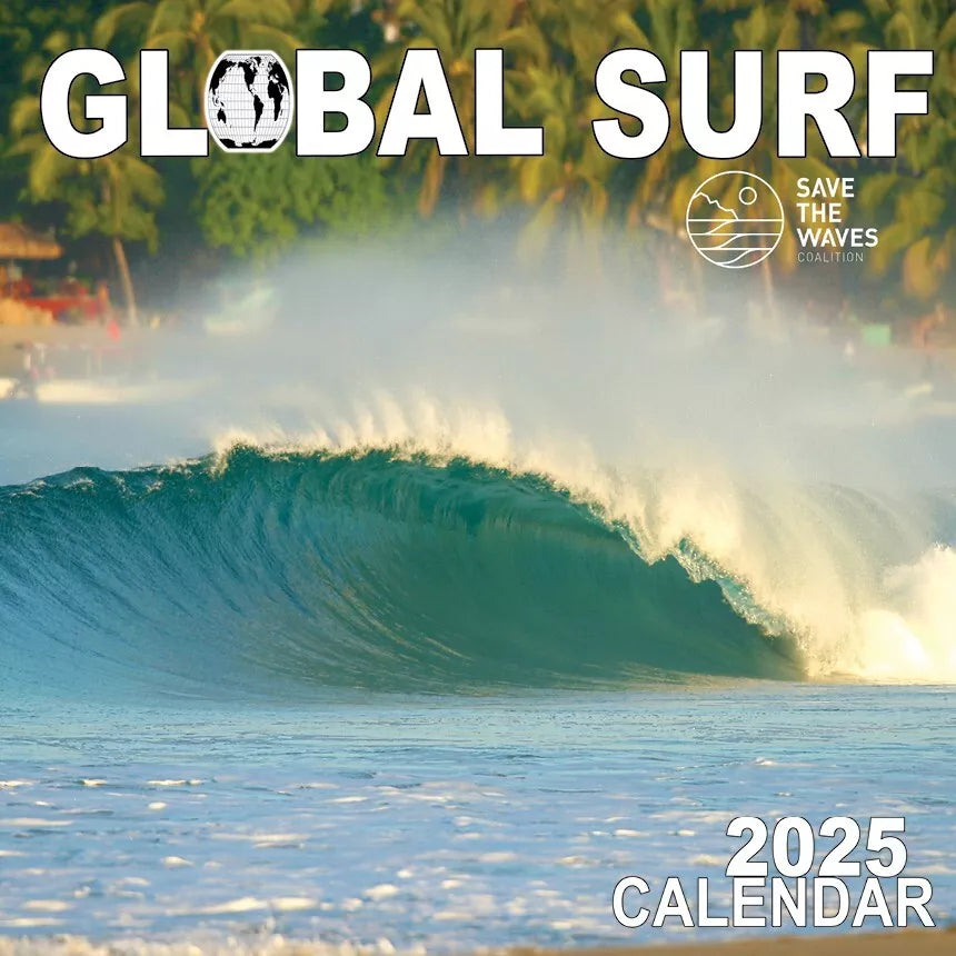 Global Surf Save the Waves Coalition 2025 Surfing Calendar