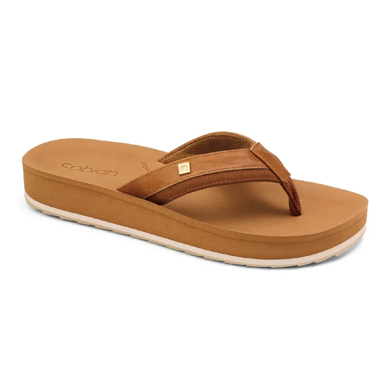 sandals with cushioned footbed-Cobian Womens Sandals Reya Rise