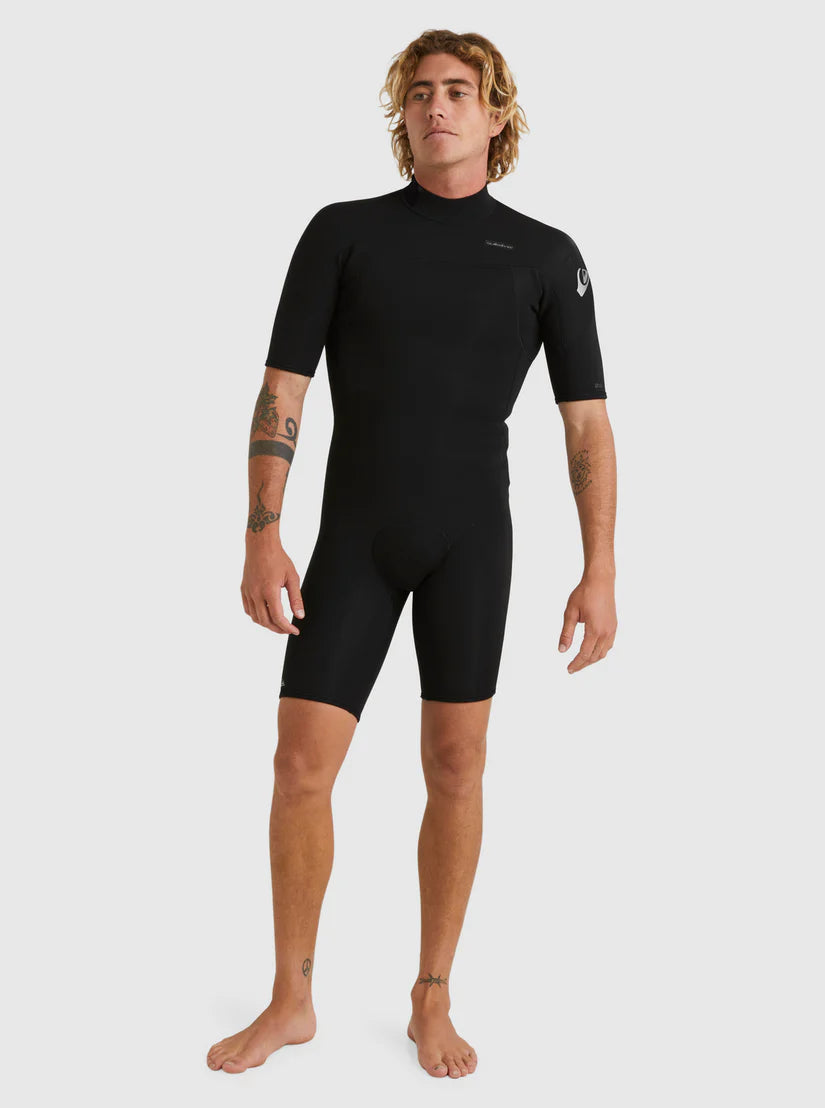 Flexible wetsuits for water sports and recreational diving-Quiksilver Everyday Sessions 2/2mm Shorty Wetsuit - Men's