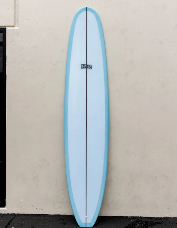 Surfboards designed for maximum performance in all waves-KRIS HALL | 9’2” DAILY CUP ARCTIC BLUE LONGBOARD