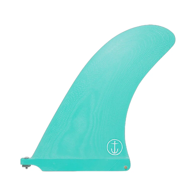 Customizable fins for different surf conditions-Captain Fin Pivot 9.5 Teal Single Fin