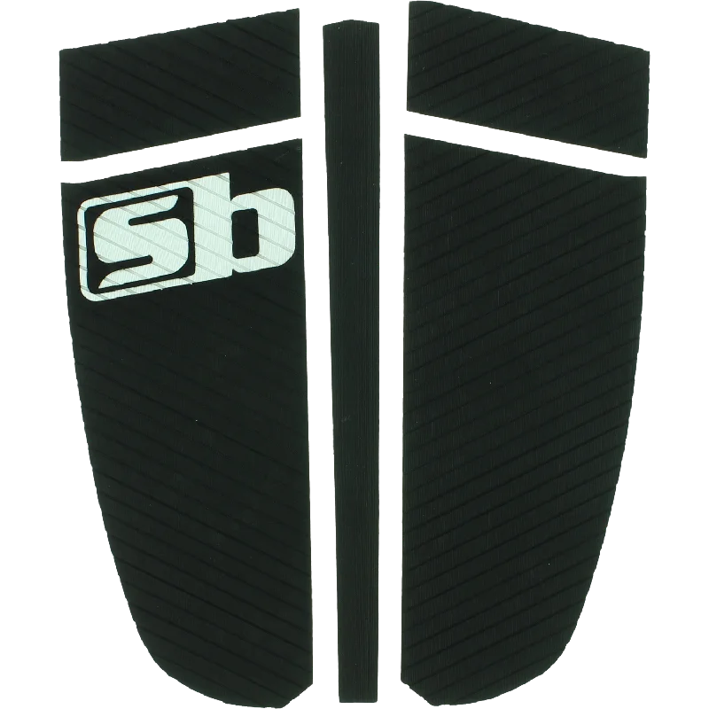 Water-resistant surf traction pad for long-lasting use-  SB Sticky Bumps Timm Lb Tailpad Traction Black