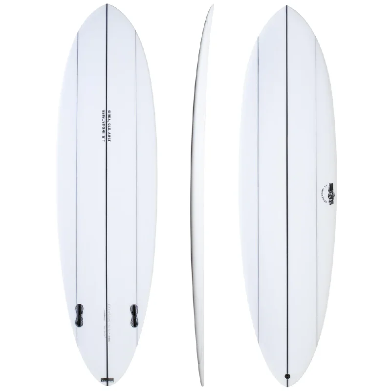 Inflatable surfboards for portability-JS BIG BARON TWIN PE 7'6 B FCS II 57.9L