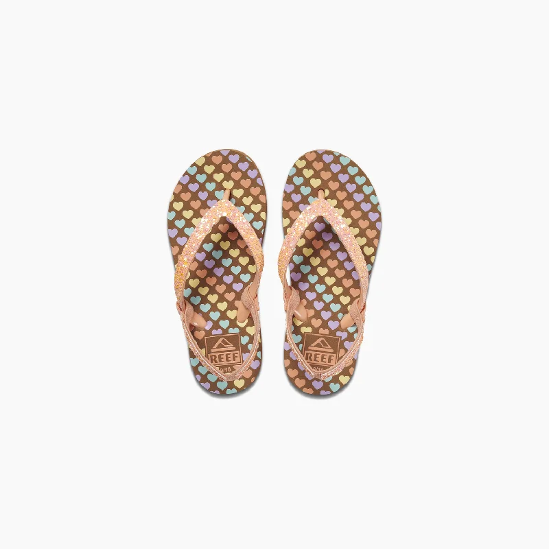 wedding sandals for women-Reef Kids Sandals Little Kids Stargazer Prints