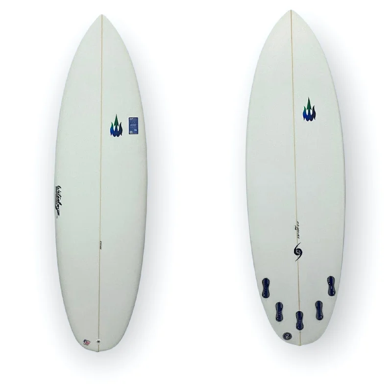 Surfboards for soft waves and small surf-WBZ 5'8" Clear Round Tail