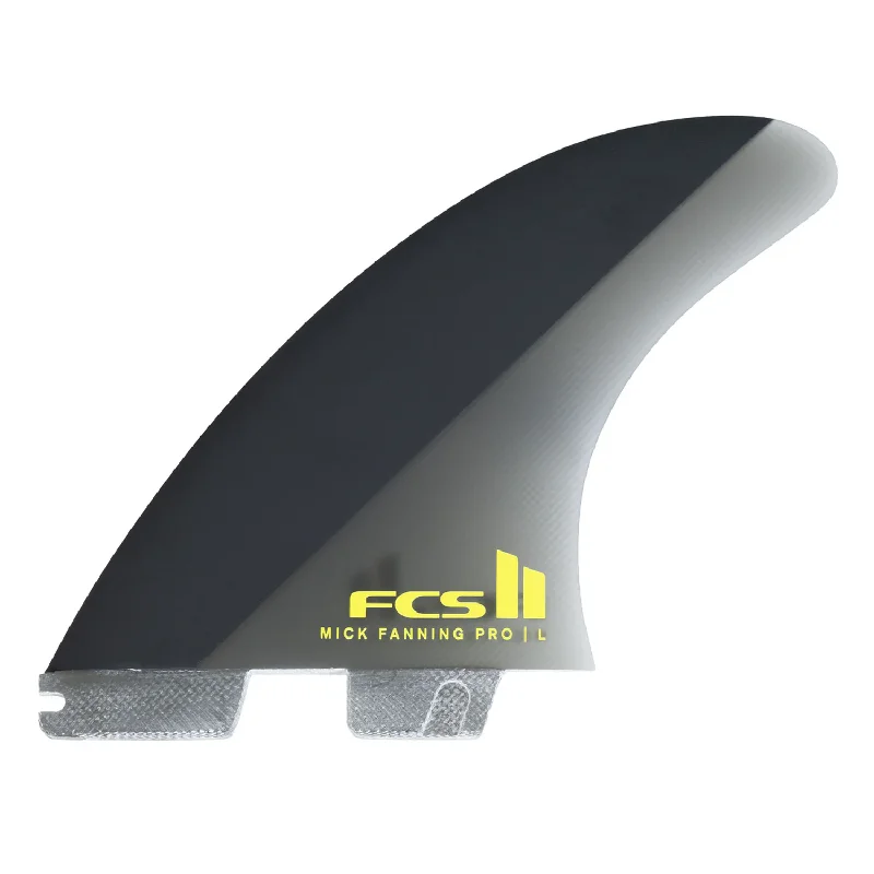 Surfboard tool for fin tightening and adjustment-FCS II MICK FANNING PRO PG TRI M/L - BLACK/ACID