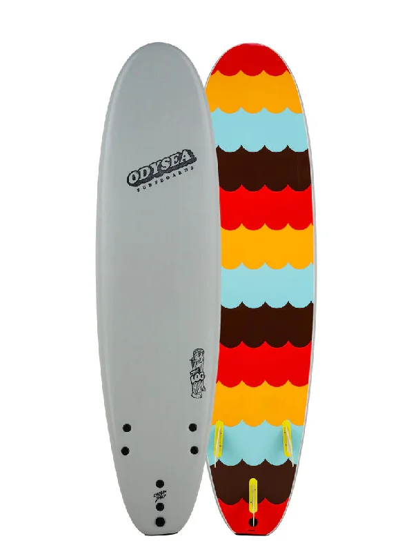 Advanced surfboards with special features-Odysea 7'0" Log Cool Grey Surfboard