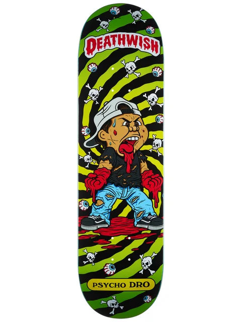 Best surfboards for fast paddling-Deathwish Low Life Kids Pedro Delfino Deck 8.5