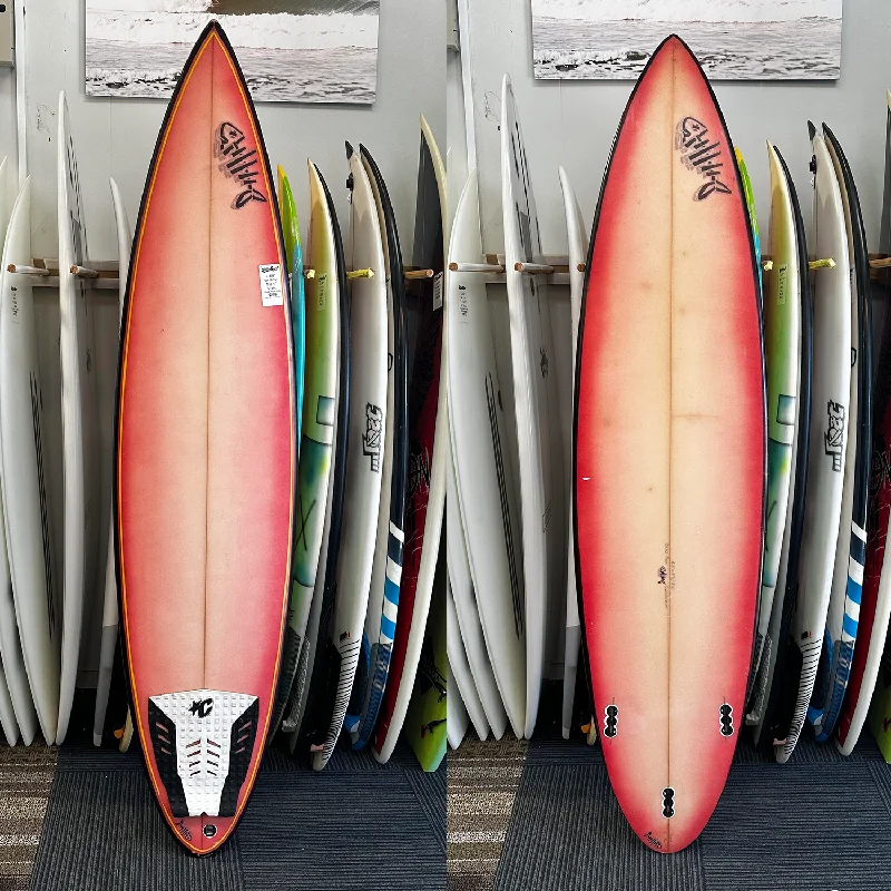 Surfboards for competitive surfing-DEAD FISH GUN 6'8" PU FCS 29L