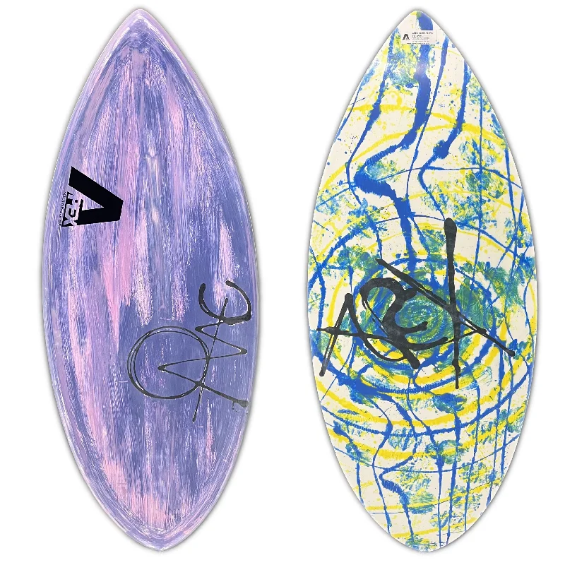 High-quality surfboards for professionals-51" Apex Avac Skimboard Purple