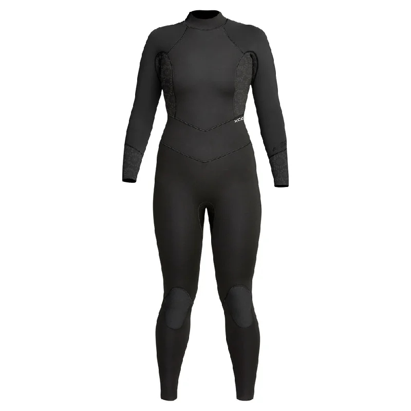 Long-sleeve wetsuits for extra sun protection-XCEL Women's Axis 5/4mm Back Zip Full Wetsuit