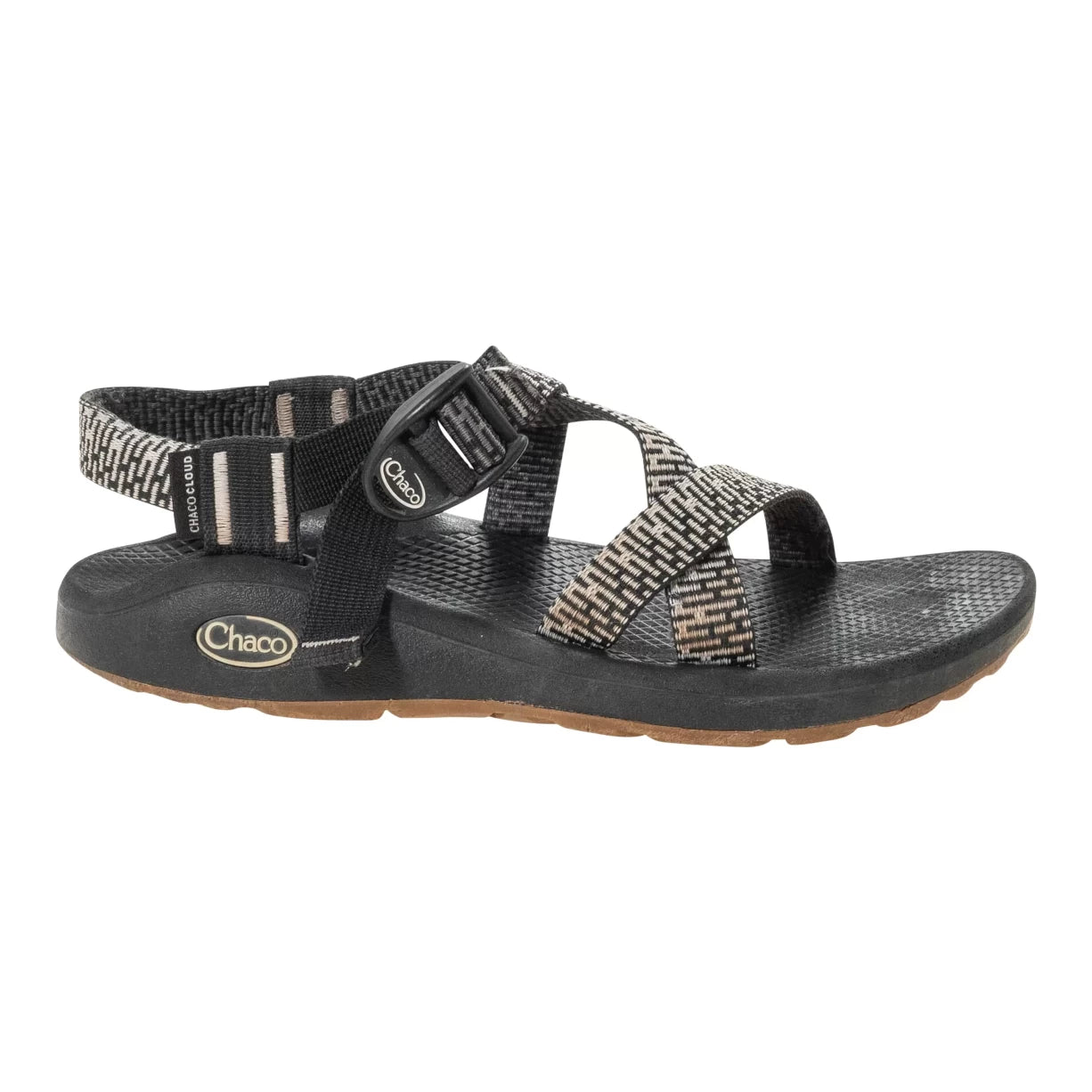 adjustable sandals for women-Chaco Mega Z/Cloud Wide-Strap Cushioned Sandal - Women's