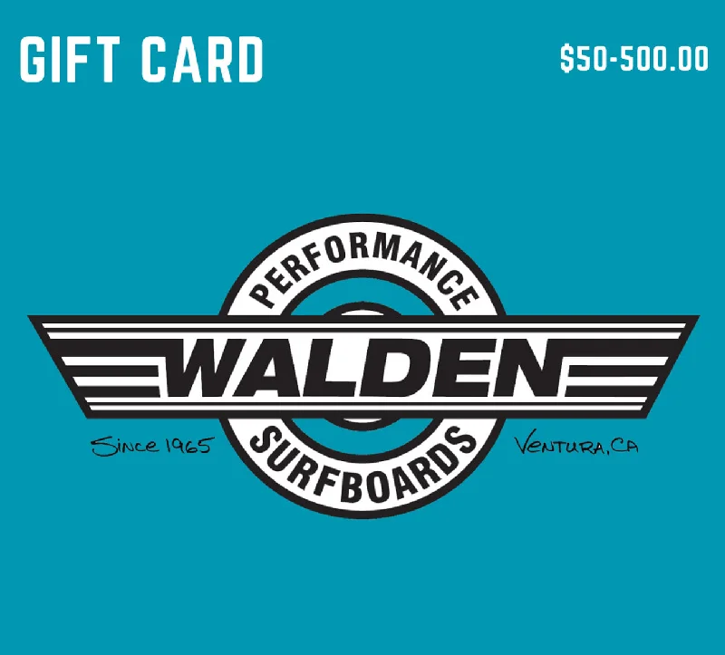 Soft surfboard fins for beginners-Walden Gift Card