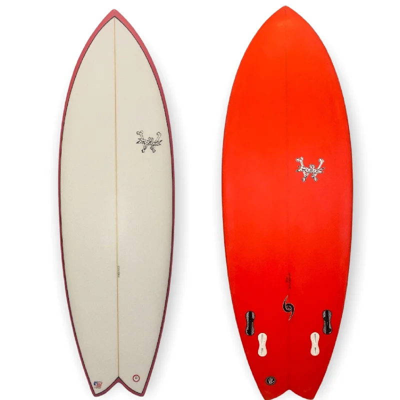 Top surfboards for big wave riders-WBZ 5'5" Retro 4x