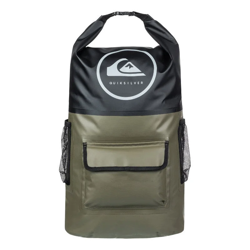 Quiksilver Sea Stash Roll Top Surf Backpack - Fatigue