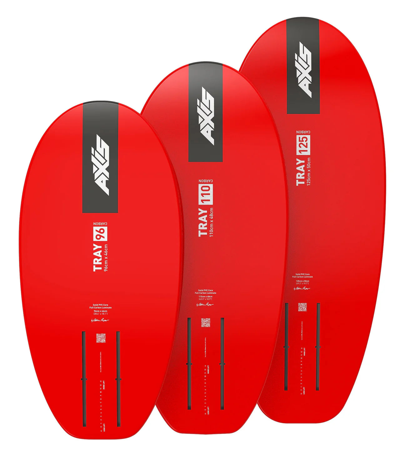 High-tech surfboards with carbon fiber-AXIS TRAY v4 CARBON FOILBOARD