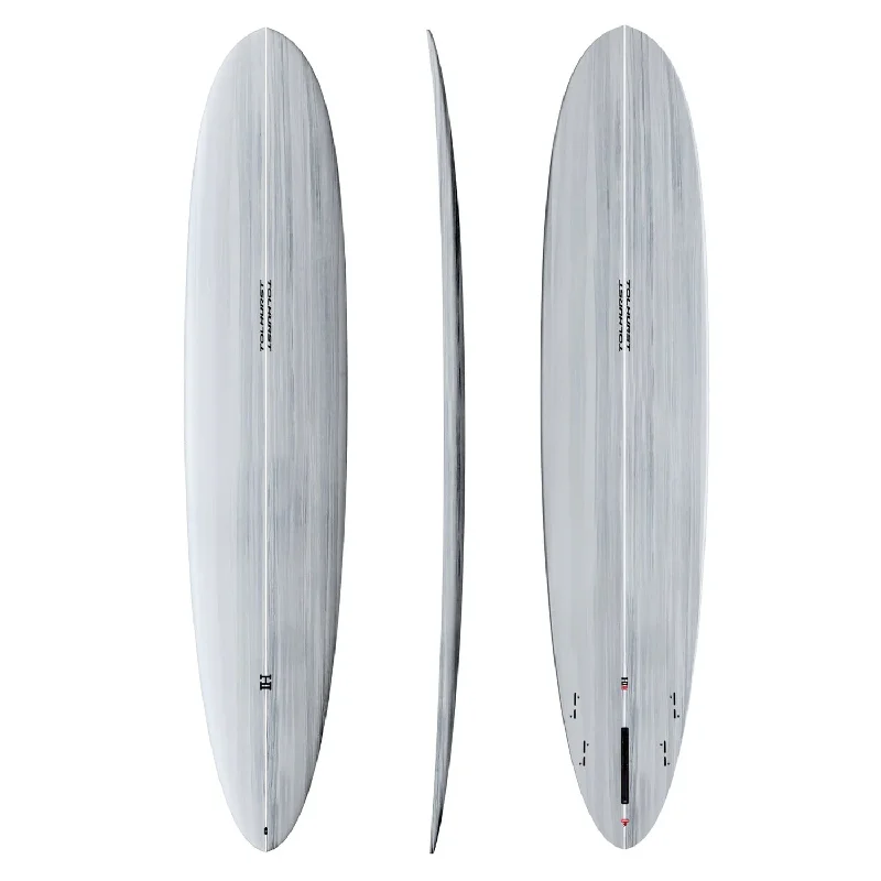 Durable soft-top surfboards for safety-HARLEY INGLEBY | TOLHURST HI SPEED 9'1" THUNDERBOLT RED 63.7L FCS II - WHITE